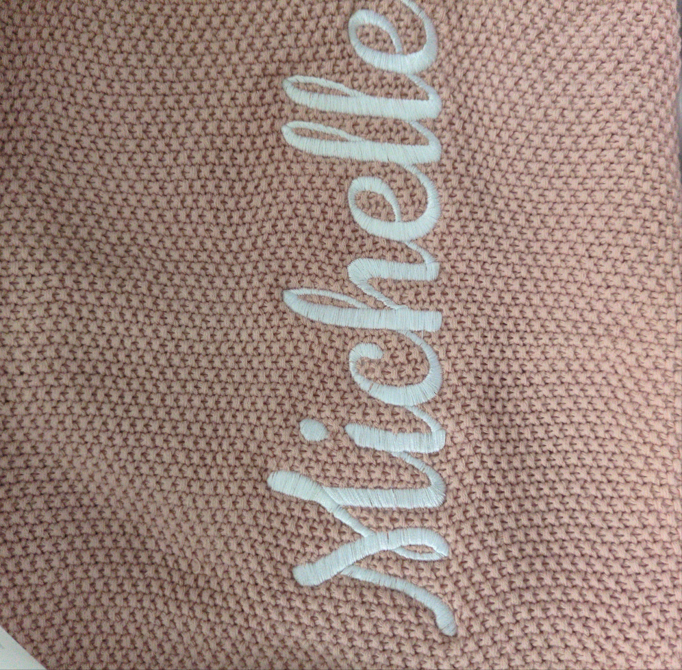 Embroidery of Name
